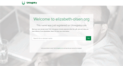 Desktop Screenshot of elizabeth-olsen.org