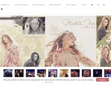 Tablet Screenshot of elizabeth-olsen.com